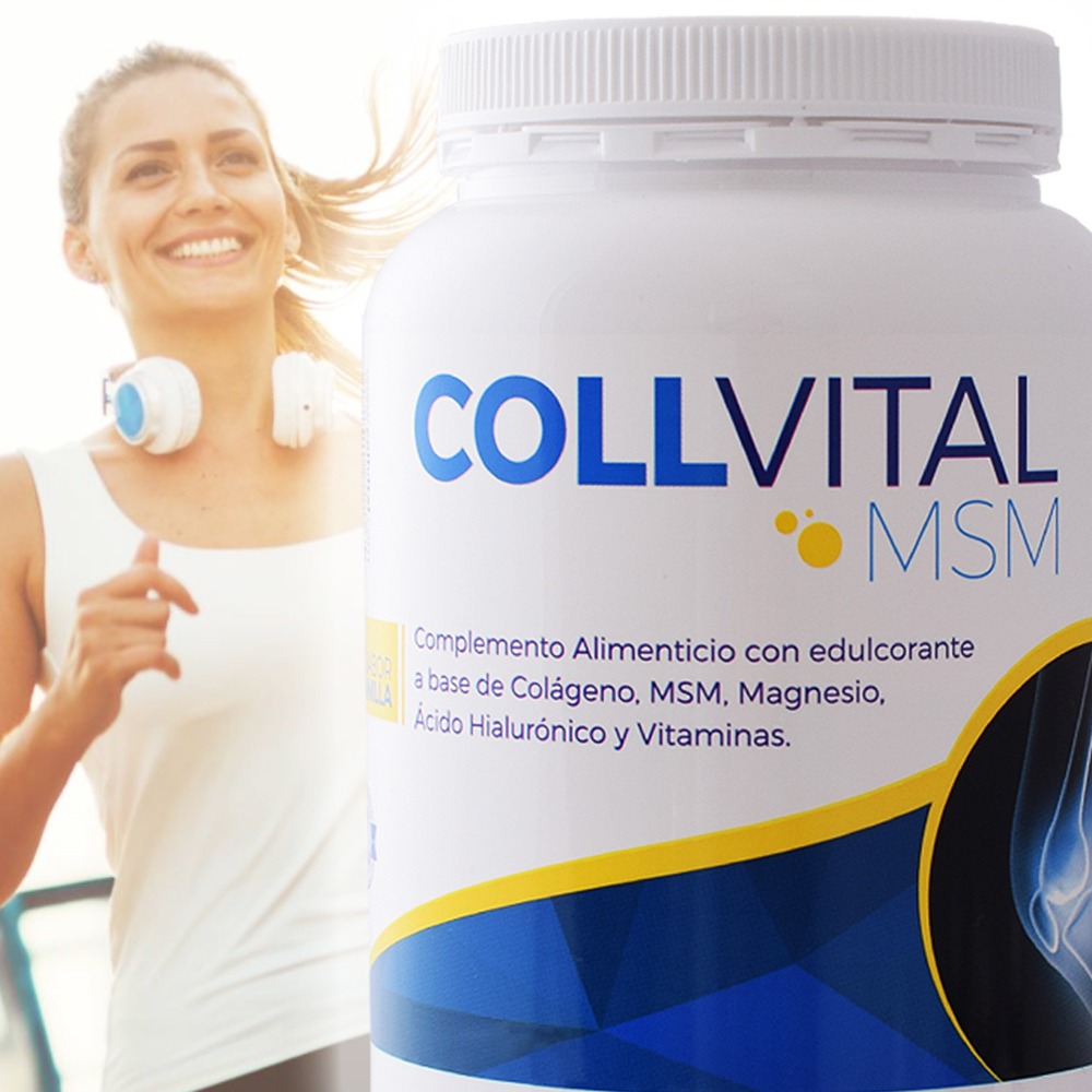 Colágeno MSM Collvital - Colágeno con magnesio